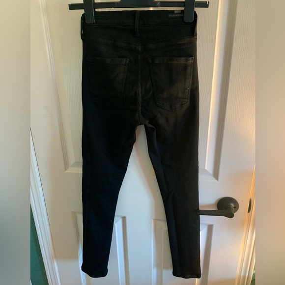 Citizens of humanity black high rise skinny jeans - Picture 5 of 8
